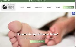 Cafengiu Podiatry & Sports Medicine website