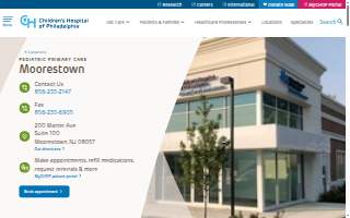 CHOP Pediatric Primary Care, Moorestown
