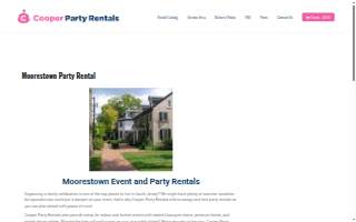 Cooper Party Rentals of Moorestown