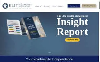 Elite Consulting Partners website