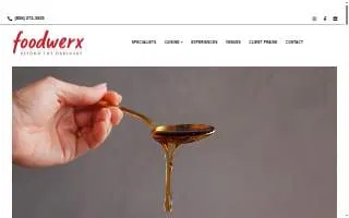 foodwerx featuring Nicholas Caterers of Moorestown website