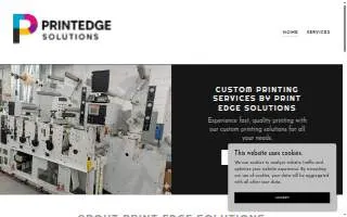 Printedge Solutions website