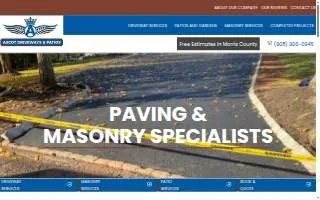 Ascot Driveways and Patios website