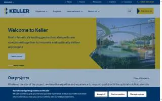 Keller Wealth Management website