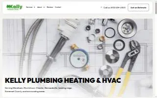 Kelly Plumbing & Heating LLC website
