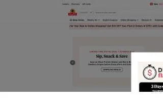 ShopRite Pharmacy of Greater Morristown website