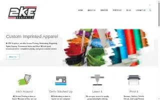 2KE Graphics website