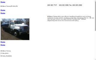 All About Towing of Mount Holly