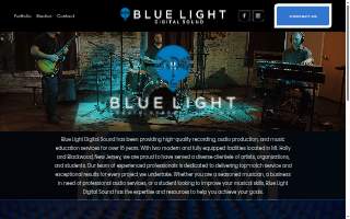 Blue Light Digital Sound website