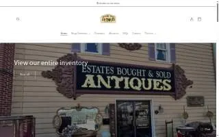 Center Stage Antiques website