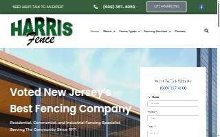 Harris Fence Corp of Mount Holly
