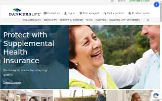 Bankers Life of Mount Laurel website