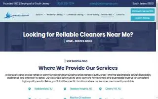 Cleaning MD's of Mount Laurel website