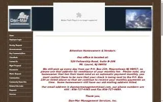 Dan-Mar Management website