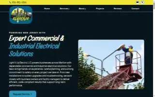 Light It Up Electric LLC of Mount Laurel website