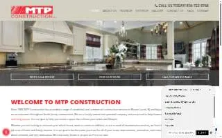 MTP Construction, LLC of Mount Laurel website