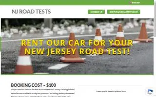 NJ Road Tests website