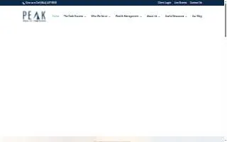 Peak Wealth Partners of Mount Laurel website