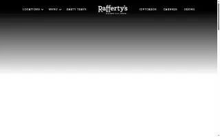 Rafferty Events website