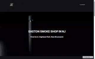 Easton Smoke Shop website