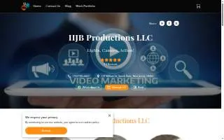 HJB Productions LLC website
