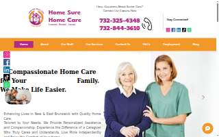 Home Sure Home Care - New Brunswick