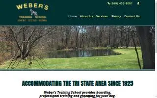 Weber's Training School of Princeton website