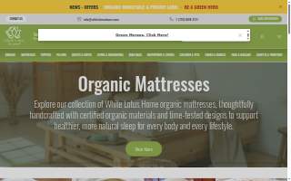 White Lotus Home - Retail, Private Label & Wholesale of Organic Mattresses, PIllows & Bedding