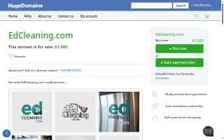 Edcleaning website