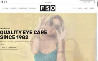 Ferry Street Optical website
