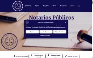 Notaría New Jersey of Newark website