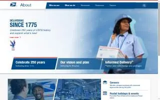 United States Postal Service of North Arlington website