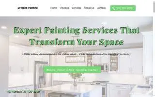 By Hand Painting LLC of North Bergen website