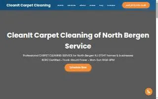 CleanIt Carpet Cleaning of North Bergen website
