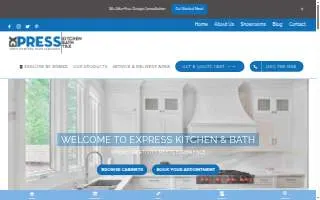 Express Cabinet website