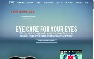 Garita Vision Center website