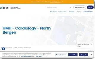 HMH - Cardiology - North Bergen website