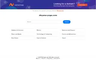 Dhyana Yoga of North Brunswick website