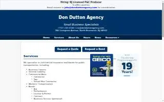 Don Dutton Agency LLC website
