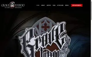 Grave Tattoo website