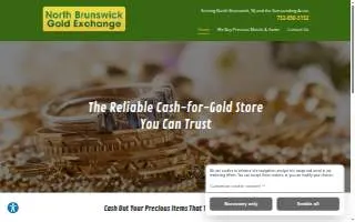 North Brunswick Gold Exchange website