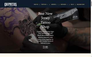 Orpheus Tattoo Studio of North Brunswick