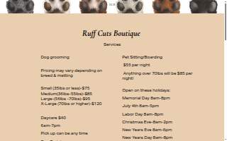 Ruff Cuts Boutique LLC of North Brunswick