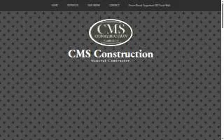 CMS Construction Corporation of North Plainfield website