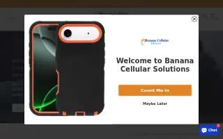 Banana Cellular Solutions of Nutley website