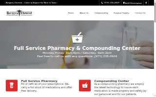 Burgess Chemist website