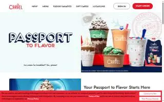 Carvel of Nutley website