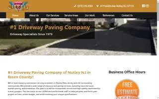 Cifelli & Son Paving & Masonry website