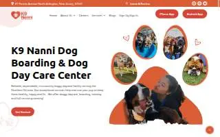 K9 Nanni Dog Boarding & Dog Day Care Center of Nutley website
