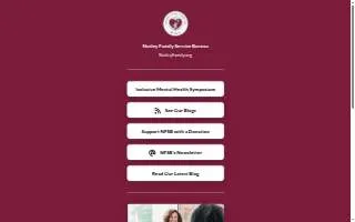 Nutley Family Service Bureau website